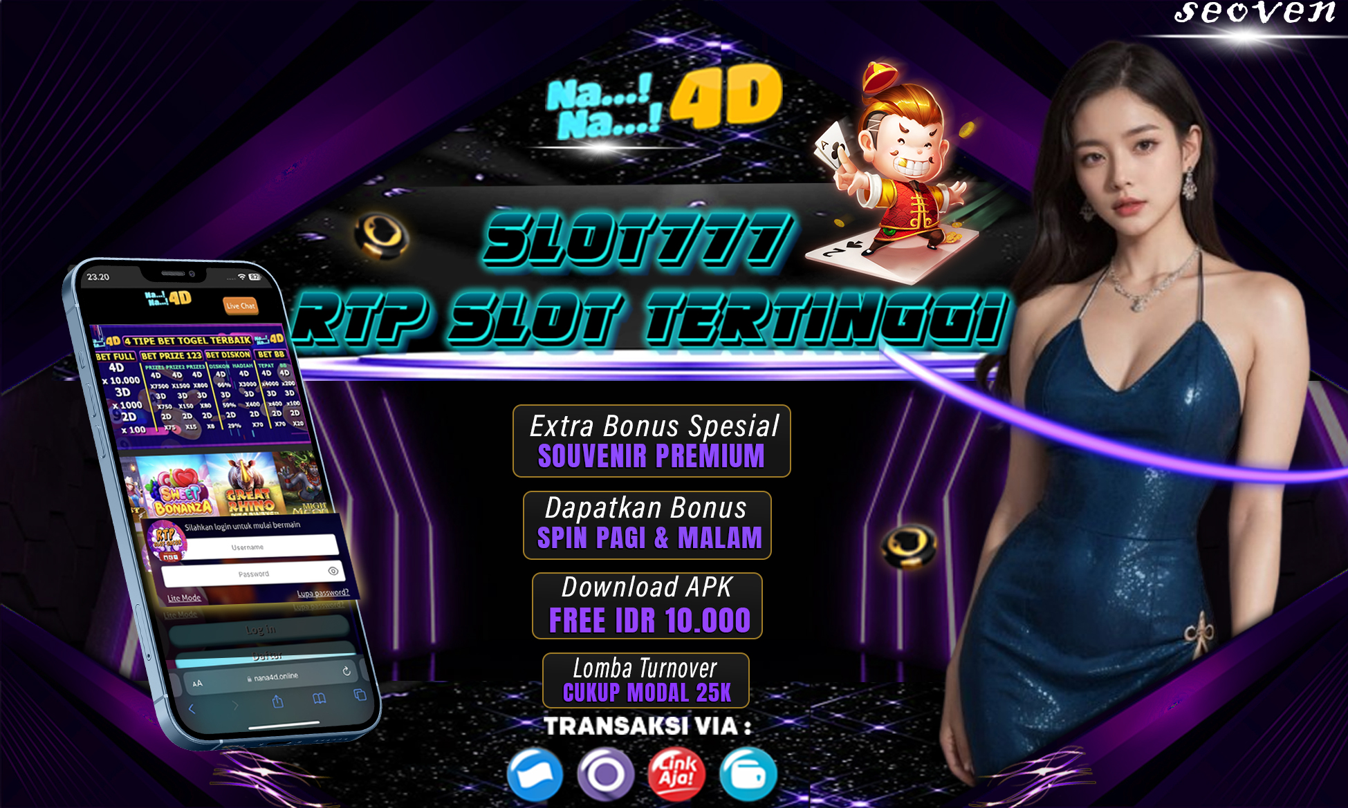 SLOT777 : Login Situs Slot Gacor 777 Maxwin Dengan RTP Slot Online Tertinggi